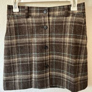 Vintage J Crew Wool Skirt